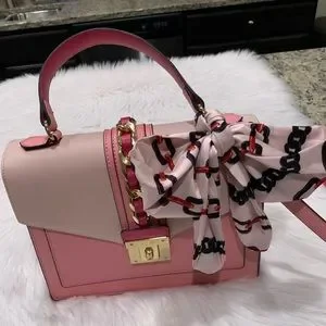 Aldo Bags Aldo Pink Colorblock Purse Poshmark
